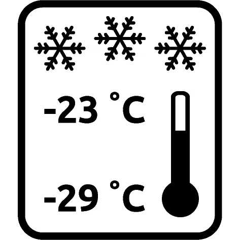 Z5 -29 až -23°C